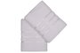 Mijölnir Dolce Juego de Toallas de Baño Blanco (2 Piezas) de Microalgodón